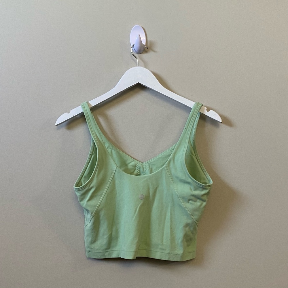 Lululemon Align cropped yoga tank top - Creamy Mint (size 10) - Picture 3 of 4